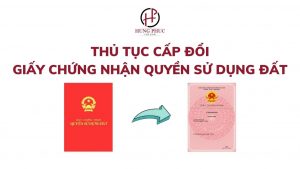 Cap Doi Giay Chung Nhan Quyen Su Dung Dat
