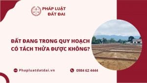 Dat Dang Trong Quy Hoach Co Tach Thua Duoc Khong