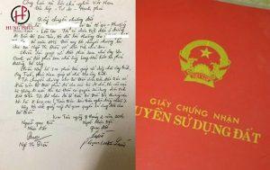Chuyen Nhuong Nha Dat Bang Giay Viet Tay Co Hieu Phap Ly Luc Khong 5331
