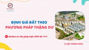 Định giá đất theo phương pháp thặng dư