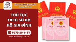 Hướng dẫn thủ tục tách sổ đỏ cho hộ gia đình