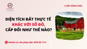Diện tích đất thực tế khác với sổ đỏ, cấp đổi như thế nào?