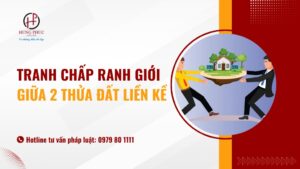 Tranh Chấp Ranh Giới Giữa 2 Thửa đất Liền Kề