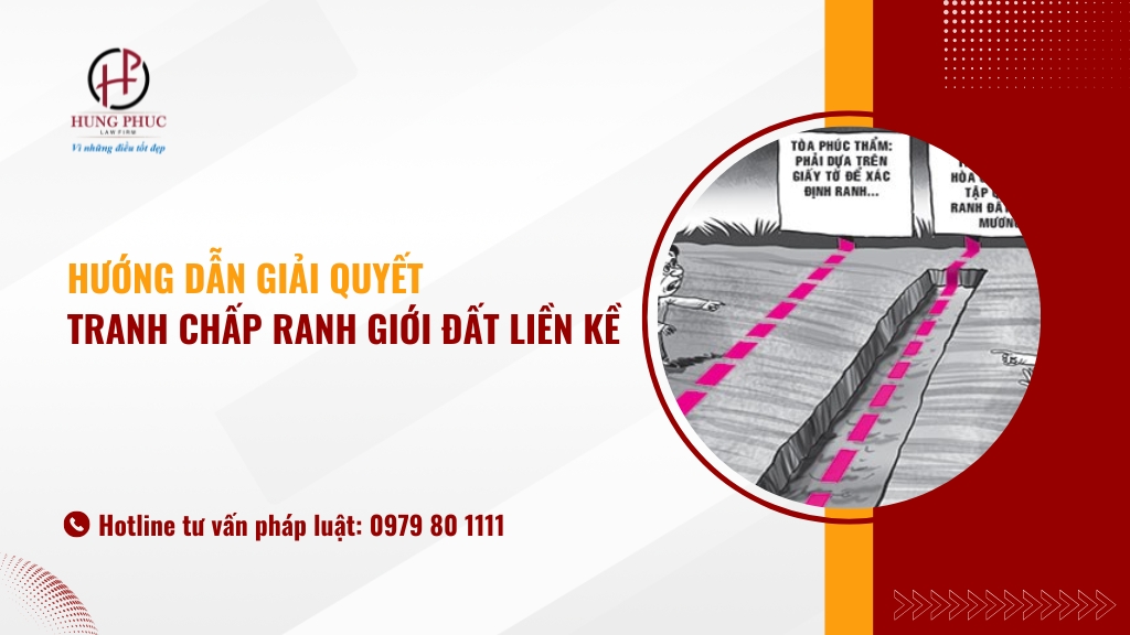 Hướng dẫn giải quyết tranh chấp ranh giới đất liền kề