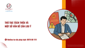 Thủ Tục Tách Thửa Và Một Số Vấn đề Cần Lưu Ý
