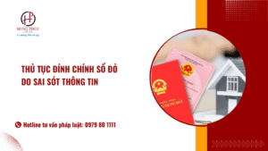 Thủ Tục đính Chính Sổ đỏ Do Sai Sót Thông Tin